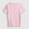 1.5-8yrs | ribbed lettuce trim t-shirt 1.5-8yrs | ribbed lettuce trim t-shirt