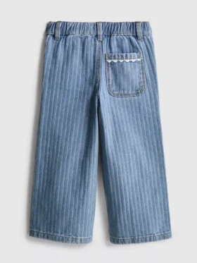 1.5-8yrs | stripe ric rac jeans