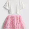 1.5-8yrs | unicorn graphic t-shirt and tutu skirt set 1.5-8yrs | unicorn graphic t-shirt and tutu skirt set