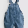 1.5-9yrs | bow denim overalls 1.5-9yrs | bow denim overalls