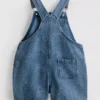 1.5-9yrs | bow denim overalls 1.5-9yrs | bow denim overalls