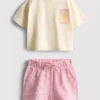 1.5-9yrs | boxy t-shirt and shorts set 1.5-9yrs | boxy t-shirt and shorts set