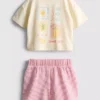 1.5-9yrs | boxy t-shirt and shorts set 1.5-9yrs | boxy t-shirt and shorts set