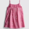1.5-9yrs | chambray embroidered cami dress 1.5-9yrs | chambray embroidered cami dress