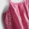 1.5-9yrs | chambray embroidered cami dress 1.5-9yrs | chambray embroidered cami dress