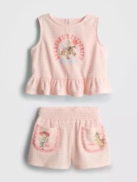 1.5-9yrs | disney pixar’s toy story peplum top and shorts set