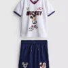 1.5-9yrs | disney’s minnie mouse football t-shirt and shorts set