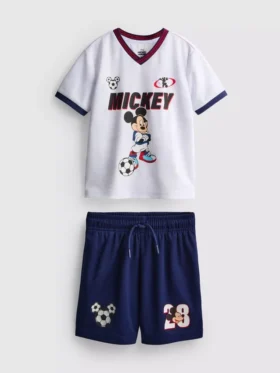 1.5-9yrs | disney’s minnie mouse football t-shirt and shorts set