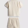 1.5-9yrs | embroidered shirt and shorts set 1.5-9yrs | embroidered shirt and shorts set