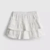 1.5-9yrs | lace trim tiered skort
