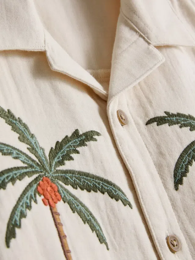1.5-9yrs | palm tree embroidered t-shirt 1.5-9yrs | palm tree embroidered t-shirt