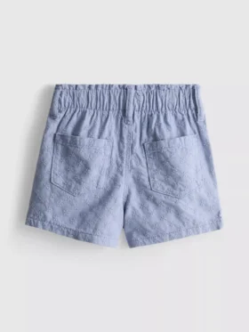 1.5-9yrs | paperbag denim shorts