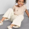1.5-9yrs | pinstripe wide leg jeans 1.5-9yrs | pinstripe wide leg jeans