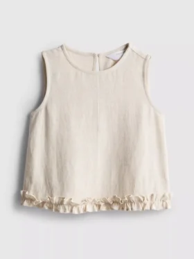 1.5-9yrs | ruffle sleeveless blouse 1.5-9yrs | ruffle sleeveless blouse