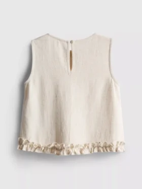 1.5-9yrs | ruffle sleeveless blouse 1.5-9yrs | ruffle sleeveless blouse