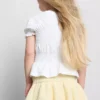 1.5-9yrs | shirred peplum top 1.5-9yrs | shirred peplum top