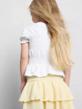 1.5-9yrs | shirred peplum top 1.5-9yrs | shirred peplum top