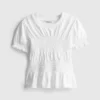 1.5-9yrs | shirred peplum top 1.5-9yrs | shirred peplum top