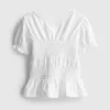 1.5-9yrs | shirred peplum top 1.5-9yrs | shirred peplum top