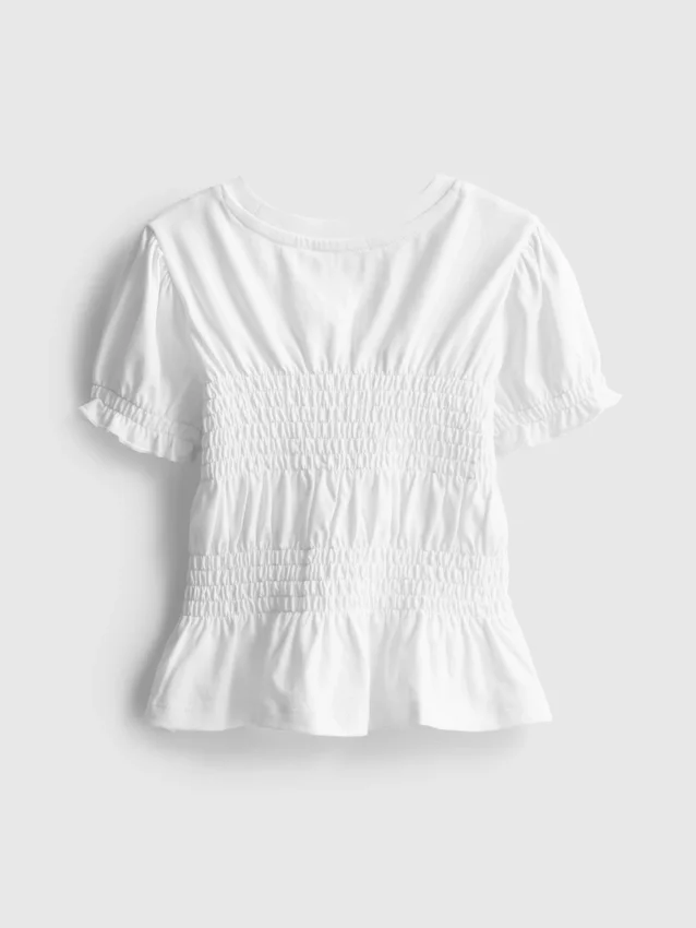 1.5-9yrs | shirred peplum top 1.5-9yrs | shirred peplum top