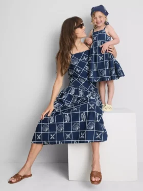 1.5-9yrs | spaghetti strap embroidered smock dress 1.5-9yrs | spaghetti strap embroidered smock dress