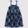 1.5-9yrs | spaghetti strap embroidered smock dress 1.5-9yrs | spaghetti strap embroidered smock dress