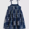 1.5-9yrs | spaghetti strap embroidered smock dress 1.5-9yrs | spaghetti strap embroidered smock dress