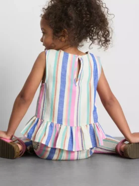 1.5-9yrs | stripe peplum blouse 1.5-9yrs | stripe peplum blouse