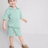 1.5-9yrs | stripe shirt and shorts set 1.5-9yrs | stripe shirt and shorts set