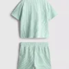 1.5-9yrs | stripe shirt and shorts set 1.5-9yrs | stripe shirt and shorts set