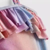 1-9yrs | ombra glitter ruffle swimsuit 1-9yrs | ombra glitter ruffle swimsuit