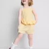 1-9yrs | peplum top and shorts set 1-9yrs | peplum top and shorts set