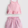 1-9yrs | peplum top and shorts set 1-9yrs | peplum top and shorts set