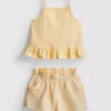 1-9yrs | peplum top and shorts set 1-9yrs | peplum top and shorts set