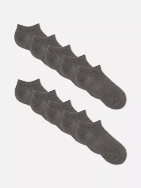 10-pack essential sneaker socks