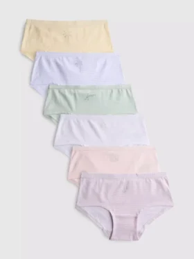 2-15yrs | 6pk beach graphic hipster briefs