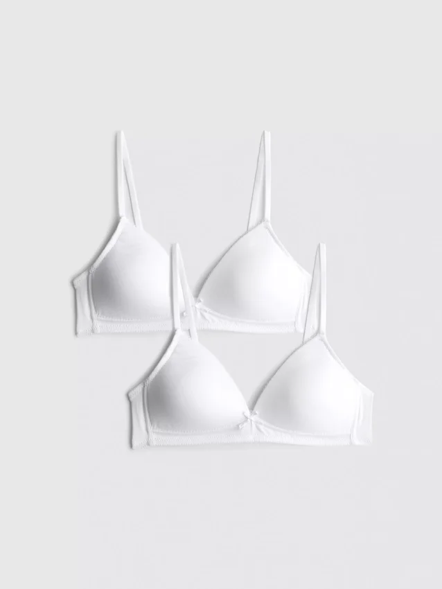 2-pack molded bras 2-pack molded bras