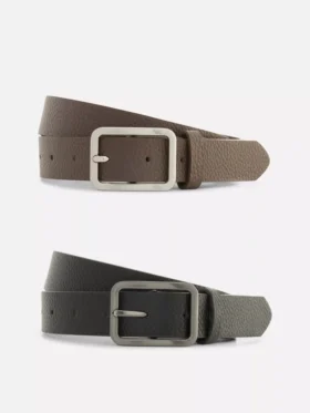 2-pack textured belts