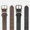 2-pack textured belts 2-pack textured belts