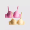 2pk a-d flower mesh t-shirt bras 2pk a-d flower mesh t-shirt bras