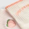 2pk cotton rich quarter crew peach yoga socks 2pk cotton rich quarter crew peach yoga socks