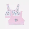 2pk disney’s stitch and angel seamless crop tops