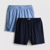 2pk drawstring pajama shorts 2pk drawstring pajama shorts