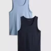 2pk essential tank tops 2pk essential tank tops
