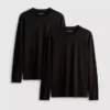2pk long-sleeve cotton t-shirts 2pk long-sleeve cotton t-shirts