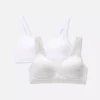 2pk love to lounge cotton bralette 2pk love to lounge cotton bralette