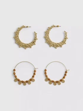 2pk paula echevarría boho hoops