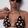 2pk printed triangle bikini top 2pk printed triangle bikini top