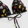 2pk printed triangle bikini top 2pk printed triangle bikini top