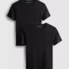 2pk short sleeve ribbed t-shirt 2pk short sleeve ribbed t-shirt